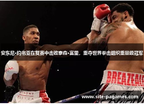 安东尼·约书亚在复赛中击败泰森·富里,重夺世界拳击组织重量级冠军 安东尼·约书亚在复赛中击败泰森·富里,重夺世界拳击组织重量级冠军