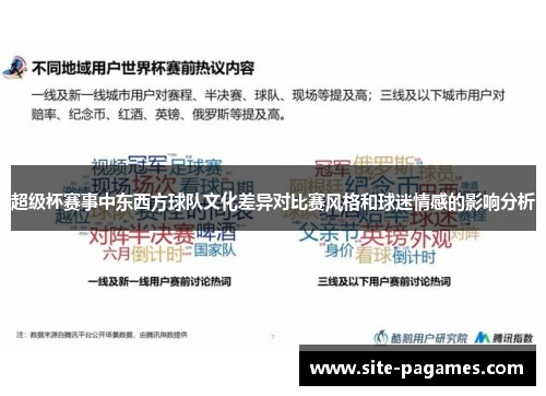 超级杯赛事中东西方球队文化差异对比赛风格和球迷情感的影响分析 超级杯赛事中东西方球队文化差异对比赛风格和球迷情感的影响分析